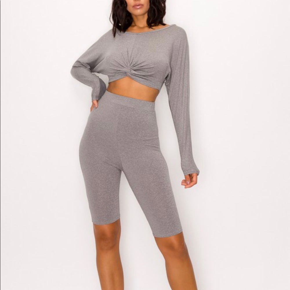 ✨Lounging 🌙Live in & Out🌘 Biker Short Set💫